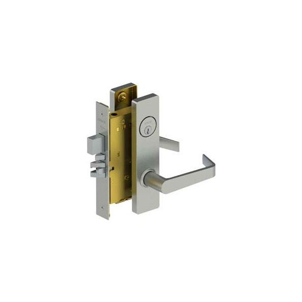 Hager Companies 3880 Grade 1 Mortise Lock - Storeroom Esc Us26d Wlm Full6 Scc Kd 3880E26D000LACD - main